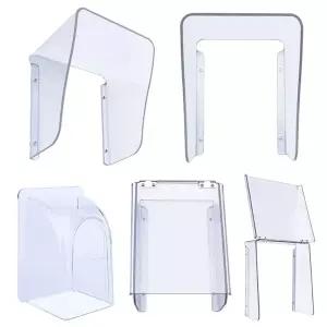 아크릴 도어락 커버 덮개 햇빛 가리개 초인종 방수 번호키