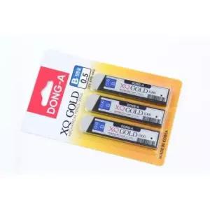 샤프심 동아 XQ 골드 3개입 고강도심 학용품 0.5B