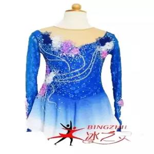 피겨복 스케이트복 댄스 무대 공연 큐빅 갈라쇼 의상