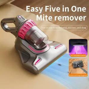 이불청소기 매트리스 침구 진공 청소기 자외선 살균기 미니 핸드 무선 진드기 제거기 USB 충전 휴대용