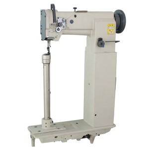 8365 두꺼운 고급 가죽 재봉기 포스트 베드 컴파운드 트리플 피드 산업용