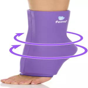 FOMI 핫 콜드 발목 발 젤 스 팩 랩 발바닥 근막염 힐 스퍼스 아킬레스 건염 통풍을 위한 프리미엄 컴포트