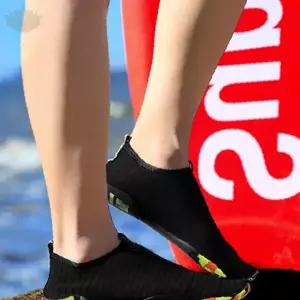 여름 해수욕장 계곡 물놀이 미끄럼 방지 속건 경량 남녀공용 아쿠아 슈즈 야외 활동