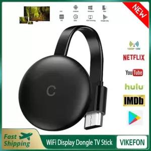 무선미러링 5G24G 무선 WiFi 디스플레이 동글 화면 미러링 Chromecast 4K HD HDMI 호환 미디어 플레이어 10