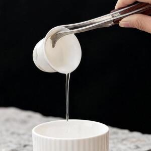 HOT! 스테인레스 스틸 차 집게 주방 사무실 파티에서 뜨거운 찻잔을 제공하기 위한 정밀한 끓이기 도구