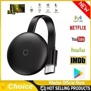 무선미러링 Chromecast 4K HD HDMI 호환 미디어 플레이어 5G24G 무선 WiFi 디스플레이 동글 화면 미러링 10