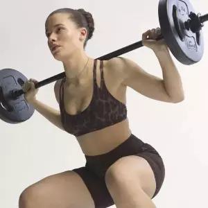 [아디다스](신세계 사우스시티)[여성] 옵티메 레오파드 스트래피 라이트 서포트 브라 (KF5702) 트레이닝