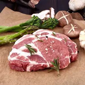 갤러리아 [맛딜] 제주직송 프리미엄 제주 흑돼지 목살 구이용 1kg(진공포장)