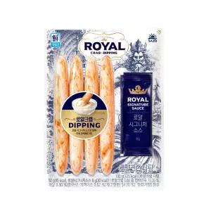 대림 로얄크랩 디핑 100g 1개 소스 맛살 샐러드 간식