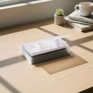 A6 포토카드 바인더 앨범 40매 투명 커스텀 수납 정리함 보관함