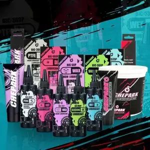 체인루브 Chepark 세라믹 왁스 자전거 체인 윤활유 - 오래 지속 MTB 기어 오일 사이클링용 범위 유체