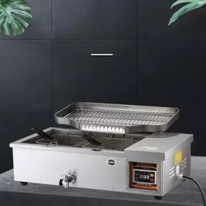 회오리감자 튀김기 3000W 치즈스틱 패스트푸드용 대형