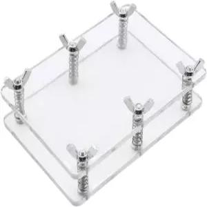 AIMOFAMAG 크리스탈 카드 프레스 매직 툴 대부분의 크기의 플레이 덱에 장착되어 수명을 평평하게