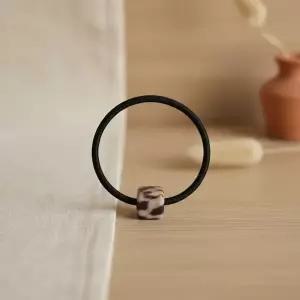 [다잇템] 여성용 스퀘어 호피 쁘띠 헤어밴드