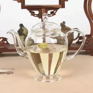 [콩심팥심]본체1 내열유리유리주전자 치카오 뚜껑1 유리다기