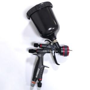 데비디스 AD-60 공압식 바니쉬 페인트 스프레이 건 고분무 저압 1.3mm 노즐 중력식