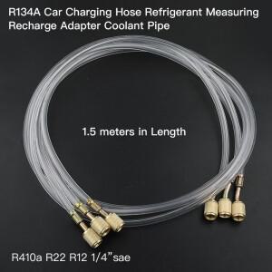 HOWH 에어컨 불화물 호스 튜브 추가 투명 도구 부품 불소 냉매