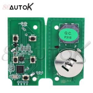 Lonsdor 자동차 키 쉘 스마트 재규어 F-페이스 F-타입 XE XF XJ용, 랜드로버 LR2 315MHz/433MHz 지지대 K5