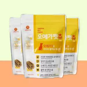[퍼피랑키티랑]오메가펫츄 강아지 피부 영양제 36개입, 3개, 오메가3 비타민