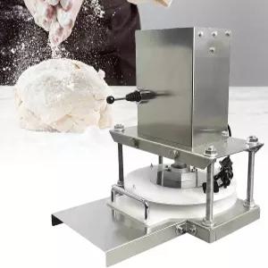 콜리스 전기 피자 도우 프레스 기계 크러스트 파스타 토르티야 페이스트리 만들기용 8.66인치 상업용 롤러