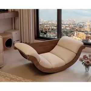 원목 흔들의자 1인 흔들의자 거실 안락 소파 다용도 의자