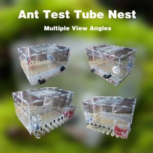개미 농장 성 모양 시험관 둥지 무한 확장 가능, 작업실 대체, 18/20/25/30개 분리하여 회전