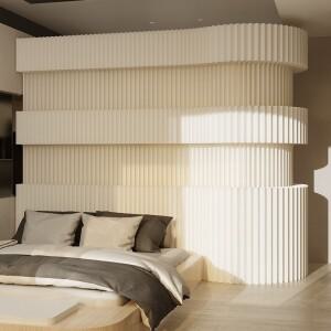 상업용 펜스 배플 스크린 창의적인 파티션 다중 모델링 배경벽 라이브 방송 분위기 벽