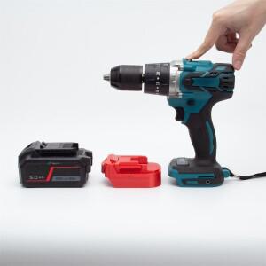 SKIL 20V BY519601 리튬 이온 배터리 용 어댑터 변환기 Makita 18V 무선 드릴 도구 액세서리