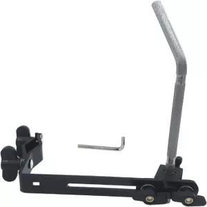 TUORE 조정 가능한 슬라이드 마운트 - 구부러진 퍼커션 암이 있는 전체 브래킷 드럼 심벌 랙 스탠드용