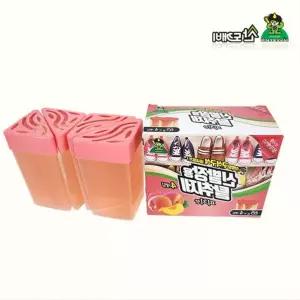 신발장탈취제 피치향 신발냄새제거제 현관 신발장용 4개입