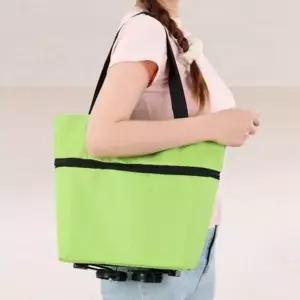 휴대용 접이식 장바구니 마트 캐리어 바퀴형 쇼핑 카트