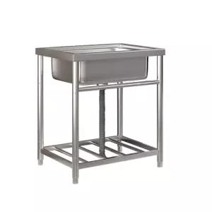 간이싱크대 개수대 스테인리스 일체형 보조 작은주방 좁은공간활용 설비