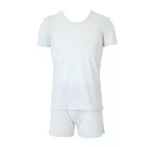 [롯데백화점]비너스 (남성속옷)면 뱀부 메쉬 체크 반팔런닝 니트트렁크VMV4203AVMP4203N