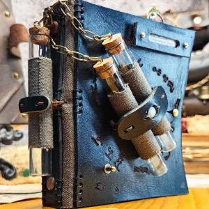 빈티지 바인더 만년 가죽 다이어리 데일리 노트