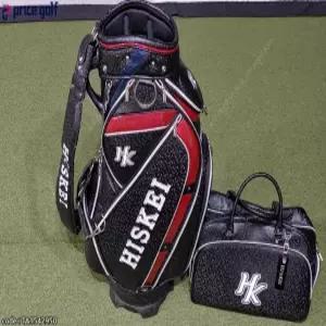 중고 H I S K E I 정품 중고 골프백 세트 (캐디백, 보스턴백)