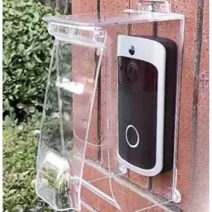 도어락 햇빛가리개 덮개 비막이 방수 번호키 레인커버