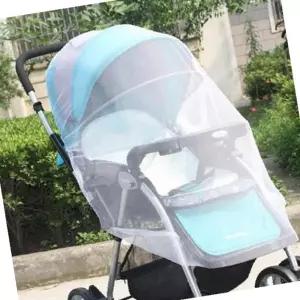 유모차 모기장 간편 설치 밴딩형 방충망 커버 아기 외출 필수템