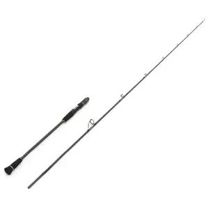 비틀림방지 가벼운 카본 루어낚시대 검정 낚시소품