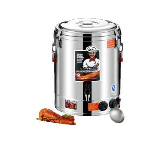 전기 국통 업소용 보온통 냄비 육수보온통 18L 국끓이기 업소 가열 16L 검정 차통없음