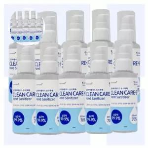 손세정제500ML 휴대용 소독겔 클린케어플러스 100ml 10개