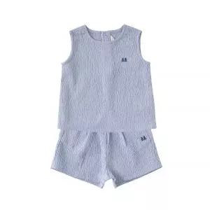 [밍크뮤](신세계 사우스시티)BL)링클체크상하복(36313-610-05)