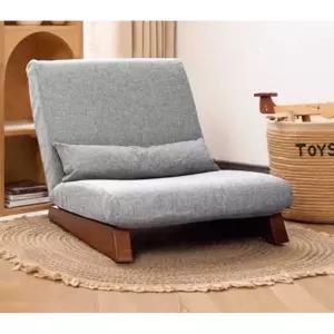 1인용 리클라이너 접이식 수면 사무용 우드 낮잠 의자