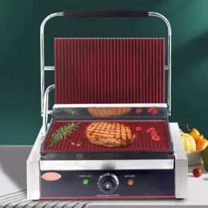 양면 파니니그릴 업소용 스테이크 전기그릴 싱글 주방 대형 헤드 토스트