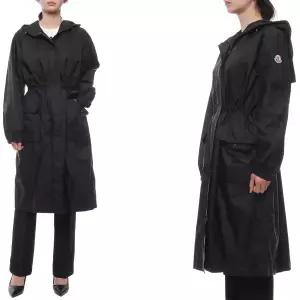 [롯데백화점]몽클레르 26SS 여성 HIENGOS 후드 레인 롱 재킷 HIENGOS 1C00018 53A5E 999 26S