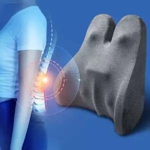 허리교정쿠션등받이 등방석 운전자 휴대용 허리교정쿠션