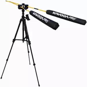 조절 가능한 삼각대 및 휴대폰 홀더가 있는 카부아 프로 골프 스윙 트레이너 - 스피드 트레이닝 보조 도구