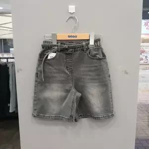 [에스핏]주니어 키즈 벨트장식 5부 버뮤다 데님 아동 반바지 청바지 SJA304-FJPT15_DG