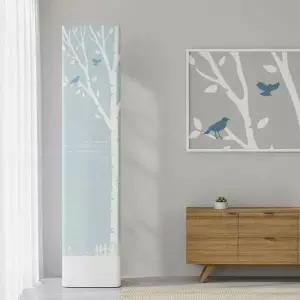 스탠드형 사각 에어컨커버 먼지방지 보호 덮개 인테리어 가리개