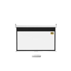 150인치 스크린 단초점 리모컨 84인치 1610 벽걸이형 커튼 배경벽 초대형 벽걸이