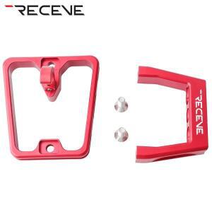 접이식 자전거 앞 선반 마운트 3홀 분리형 돼지코 패드  알루미늄 합금 가방 캐리어 블록 용